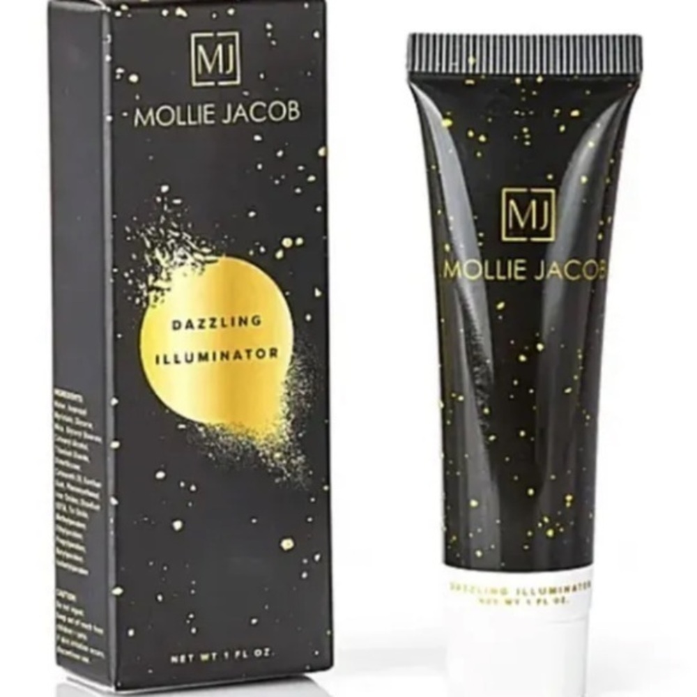 Mollie Jacob Dazzling Illuminator 1 Oz Natural Looking Glow For Face NIB